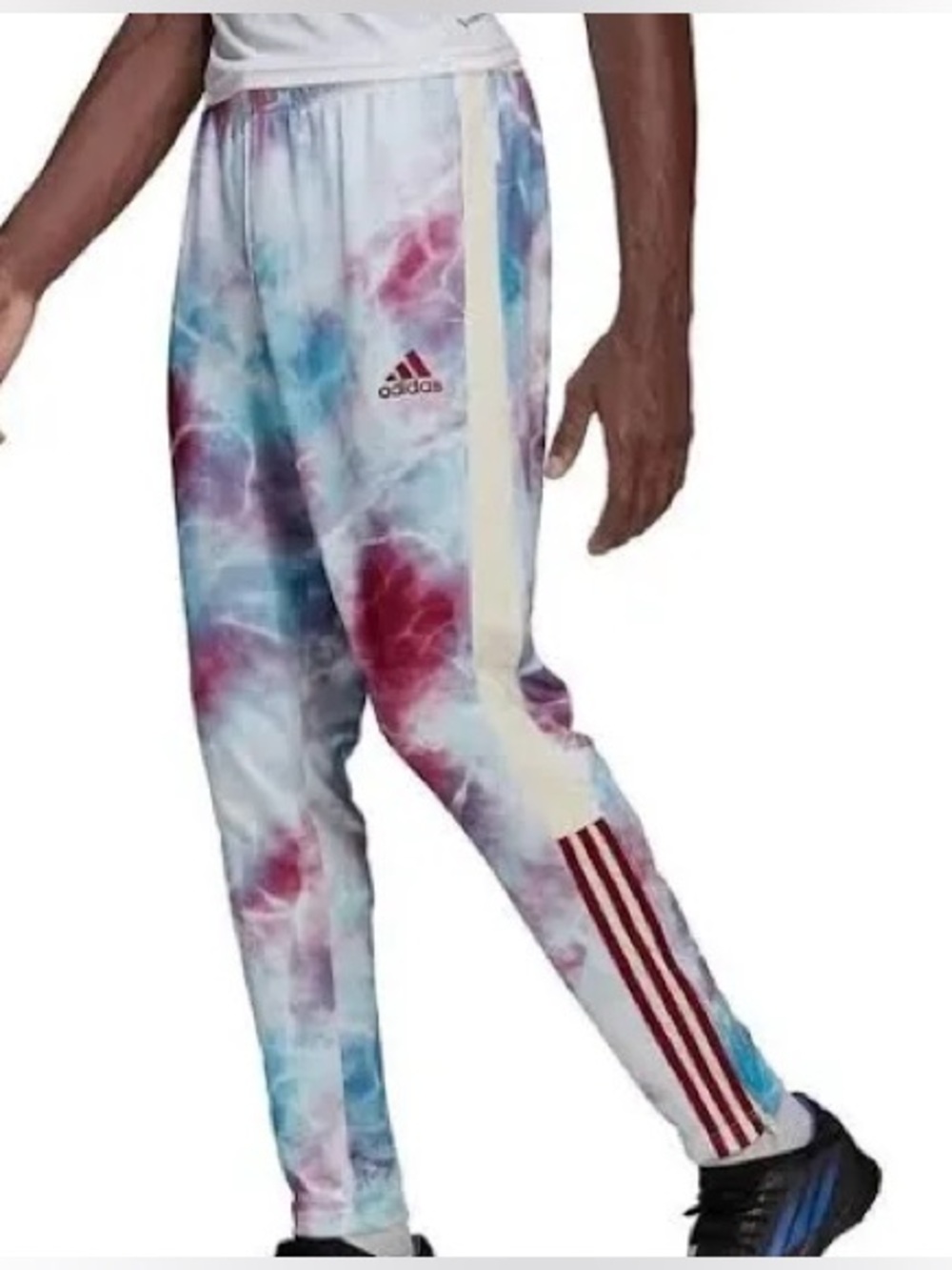 NwOt🟢 Adidas Tiro 21 Track Pants Soccer Futbol Tie Dye 🟣